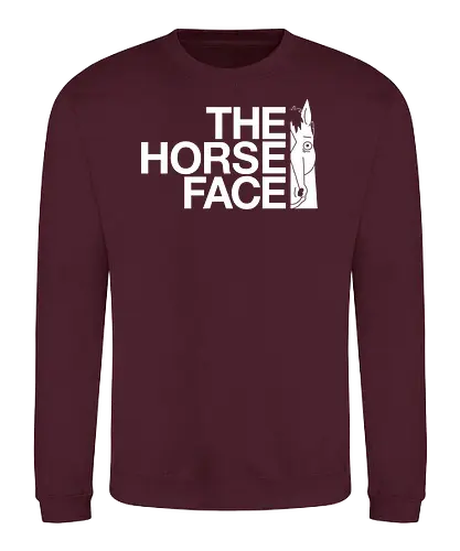 The Horse Face - Bojack, Horseman, serie, comedy, mashup, north, face - Sweatshirt