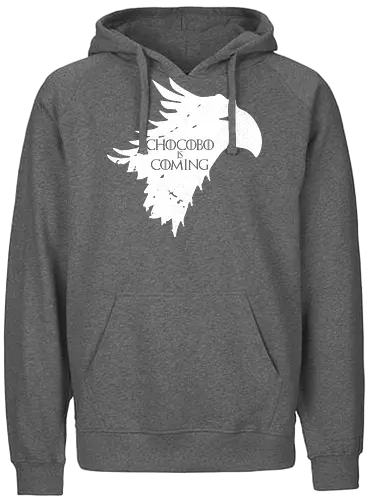 Kweh is Coming - lied, eis, feuer, drachen, game, Final, throConsole - Fairtrade Hoodie