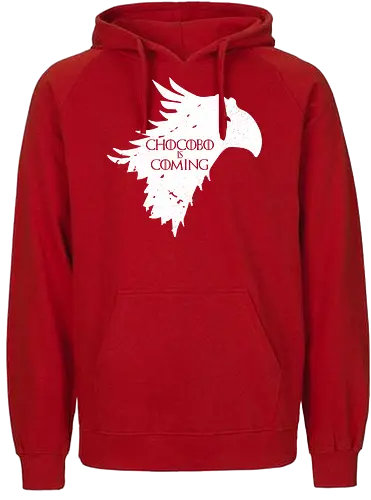 Kweh is Coming - lied, eis, feuer, drachen, game, Final, throConsole - Fairtrade Hoodie