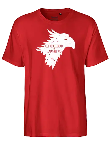 Kweh is Coming - lied, eis, feuer, drachen, game, Final, throConsole - Fairtrade T-Shirt