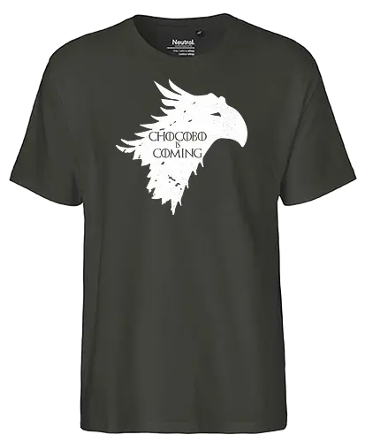 Kweh is Coming - lied, eis, feuer, drachen, game, Final, throConsole - Fairtrade T-Shirt