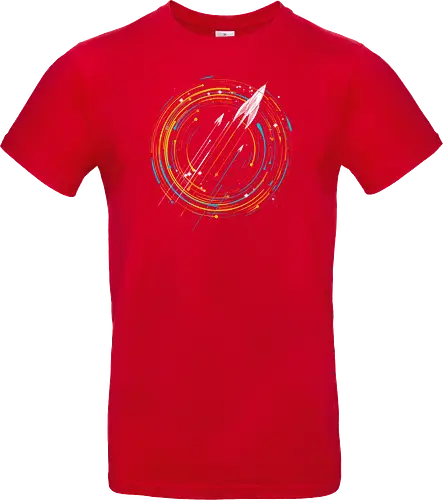 Explore the Stars - space, rocket, weltraum, universe, galaxis - Standard T-Shirt