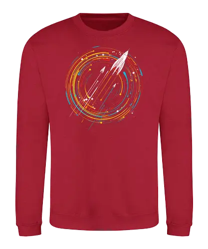 Explore the Stars - space, rocket, weltraum, universe, galaxis - Sweatshirt