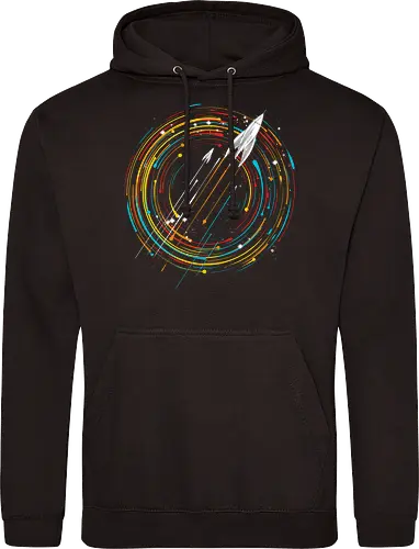 Explore the Stars - space, rocket, weltraum, universe, galaxis - Standard Hoodie