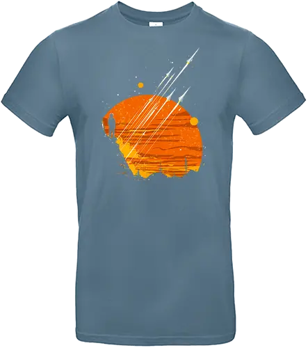 see you soon my son - science, rocket, Launch, space, sunset - Standard T-Shirt