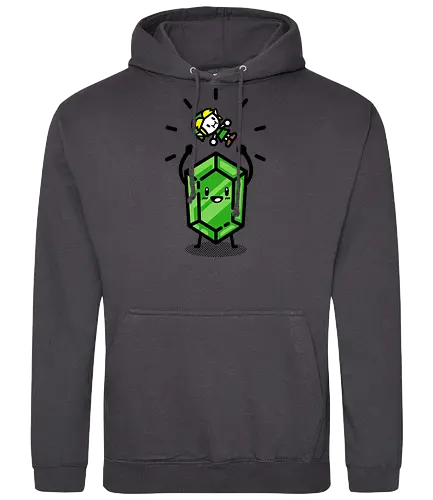 I'm rich! - Hero of Time, rupee, rubin, money, Princess - Standard Hoodie