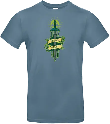 Brave Hero - gaming, classic gaming, retrogaming, Hero of Time - Standard T-Shirt