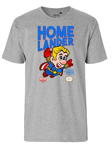 Super Homelander - the boys, Homelander, superhero, america, villain, supervillain, hero, mario, mashup - Fairtrade T-Shirt
