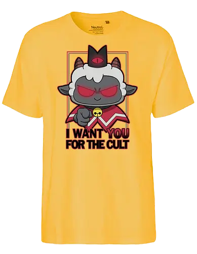 Uncle Lamb - mashup, uncle sam, Lamm - Fairtrade T-Shirt