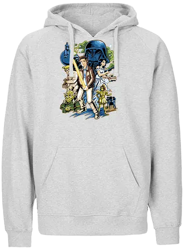 Crazy Space - space opera, space, space balls, möter - Fairtrade Hoodie