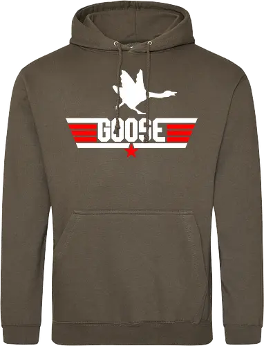 Goose over
