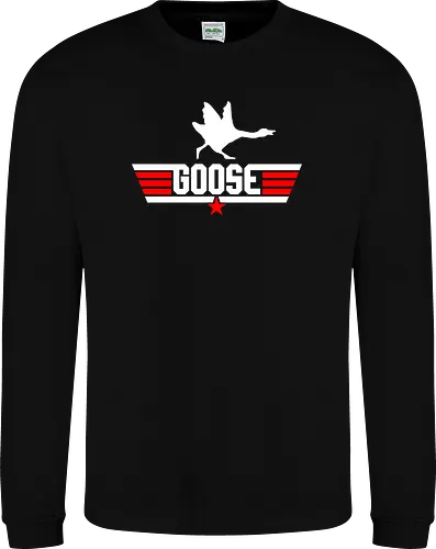 Goose over