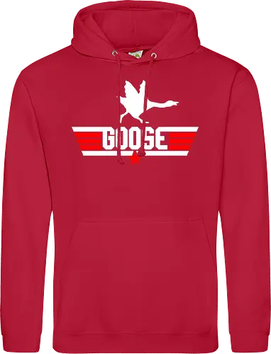 Goose over