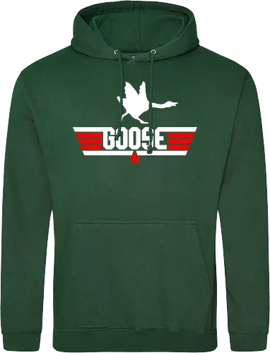 Goose over