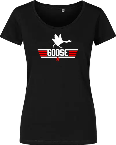 Goose over