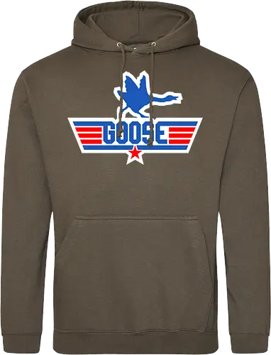 Goose over