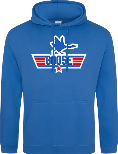 Goose over