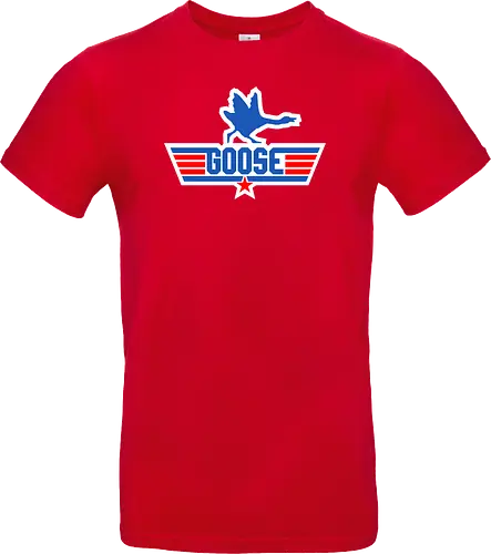Goose over