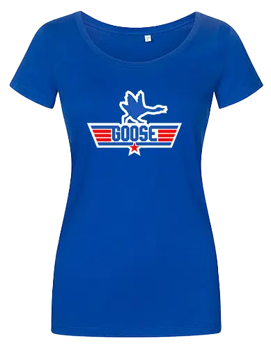 Goose over