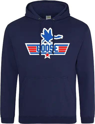 Goose over