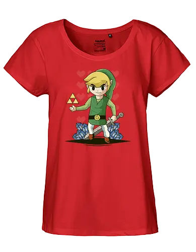 Hero of Time - gaming, classic gaming, retrogaming, Hero of Time - Fairtrade Girl Shirt