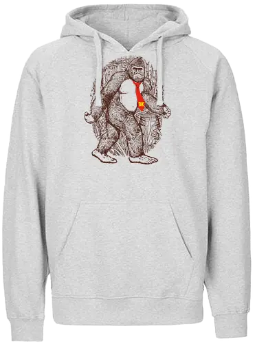 Donkey Sighting - donkey, kong, bigfoot, gaming, gorilla - Fairtrade Hoodie