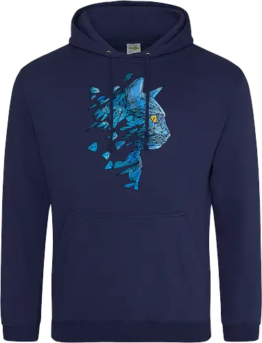 polycat - katze, cat, kunst, art - Standard Hoodie
