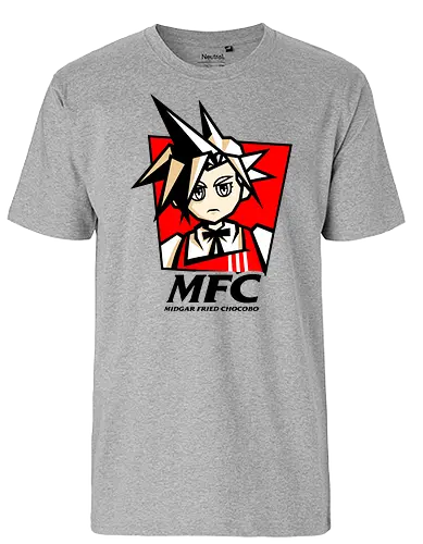 MFC - final, fantasy, ffvii, ff7, jrpg, cloud, kfc - Fairtrade T-Shirt