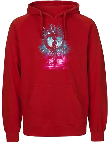mercury storm - anime, manga, moon, sailor, mercury - Fairtrade Hoodie