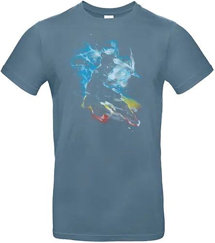 Dancing with elements-korra version - anime, manga, Bender, classic anime - Standard T-Shirt