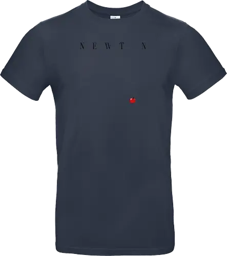 newton - Newton, apple, Isaac, science, wissenschaft, Gravitation, fun, apfel, mashup - Standard T-Shirt