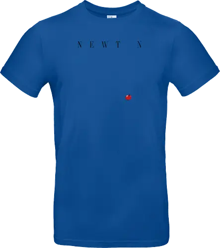 newton - Newton, apple, Isaac, science, wissenschaft, Gravitation, fun, apfel, mashup - Standard T-Shirt