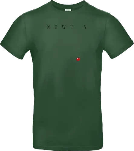 newton - Newton, apple, Isaac, science, wissenschaft, Gravitation, fun, apfel, mashup - Standard T-Shirt