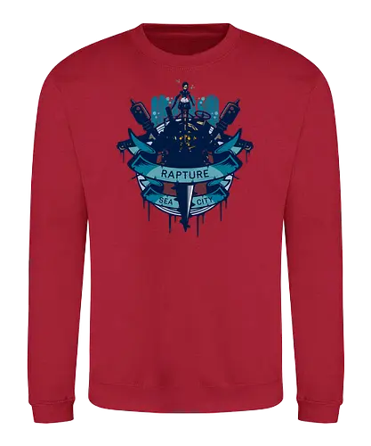 Under the S - Gaming, rapture city, gaming - Sweatshirt