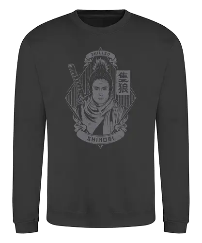 Skilled Shinobi - sekiro, game, gaming, japan, shinobi, ninja, samurai, harComicore gaming - Sweatshirt