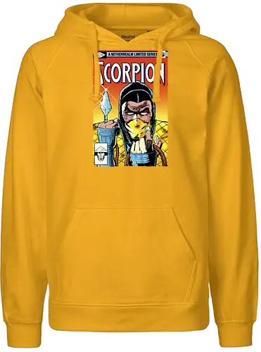 Scorpion - scorpion, mortal, kombat, fighting, gaming, comic - Fairtrade Hoodie