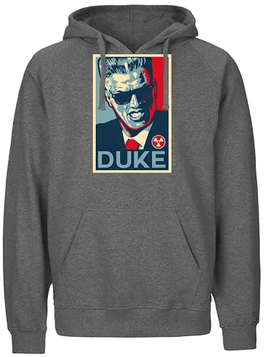 Duke - vote, nukem - Fairtrade Hoodie