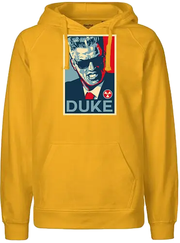 Duke - vote, nukem - Fairtrade Hoodie