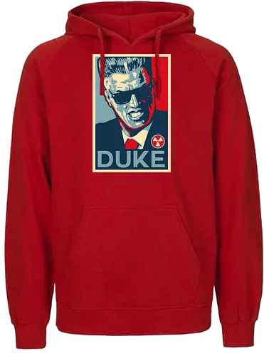 Duke - vote, nukem - Fairtrade Hoodie