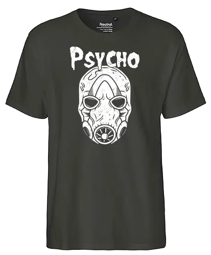 Psycho - Gaming, psycho, enemy, action, shooter, gaming - Fairtrade T-Shirt