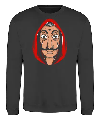 Resistance - haus des geldes, heist, dali, mask - Sweatshirt