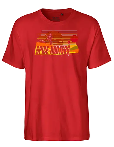 Spice hunters - scifi, spice, arrakis, Sandworm - Fairtrade T-Shirt