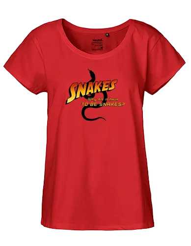 Snakes - indiana, professor - Fairtrade Girl Shirt