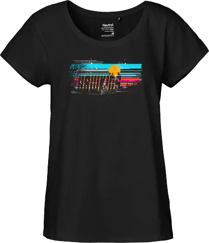 Strange town - serie, tv, stranger kids - Fairtrade Girl Shirt