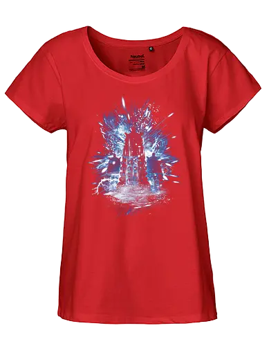 exterminate storm - exterminate, doctor, who, dalek - Fairtrade Girl Shirt