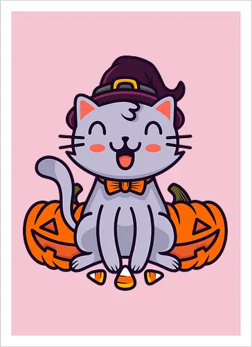 Happy Halloween Cat