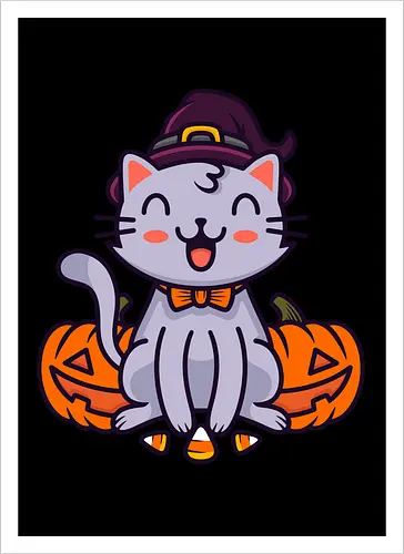 Happy Halloween Cat