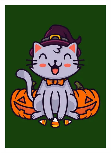 Happy Halloween Cat