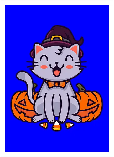 Happy Halloween Cat
