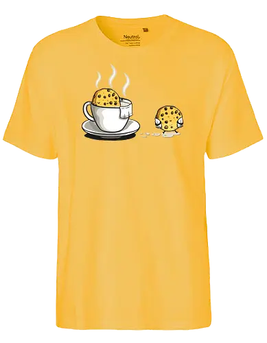 Cookie Jacuzzi - cookie, coffee - Fairtrade T-Shirt